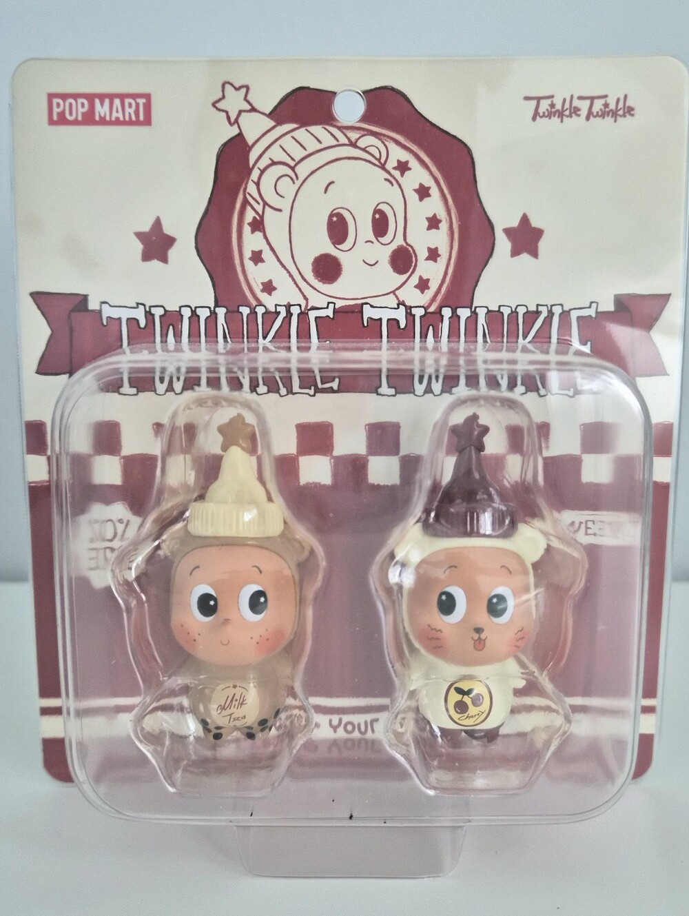Pop Mart - Twinkle Twinkle Bubble Tea & Cherry Iced Tea